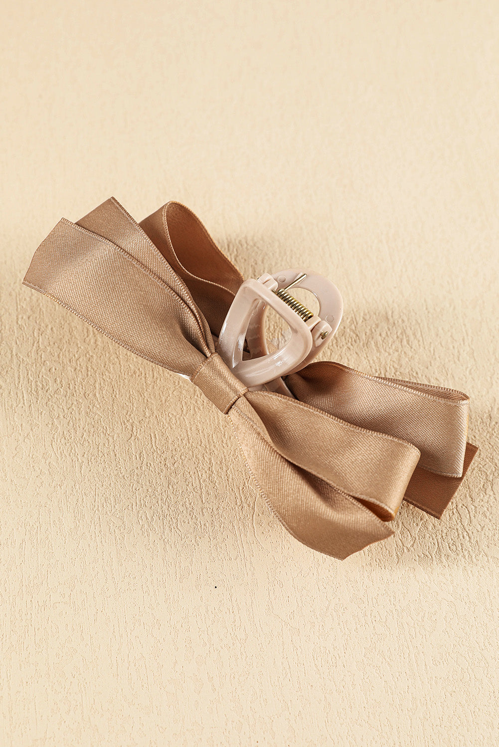 Black Bow Decor Large Hair Claw Clip