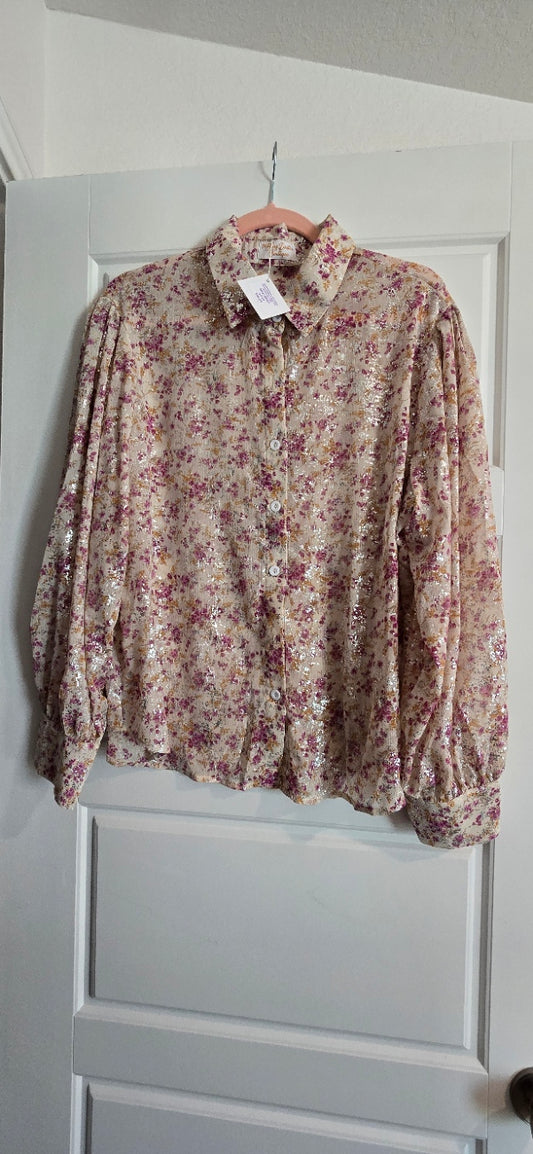 Floral Long Sleeve Top